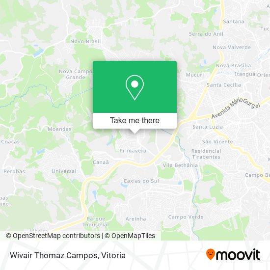 Wivair Thomaz Campos map