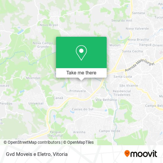 Gvd Moveis e Eletro map