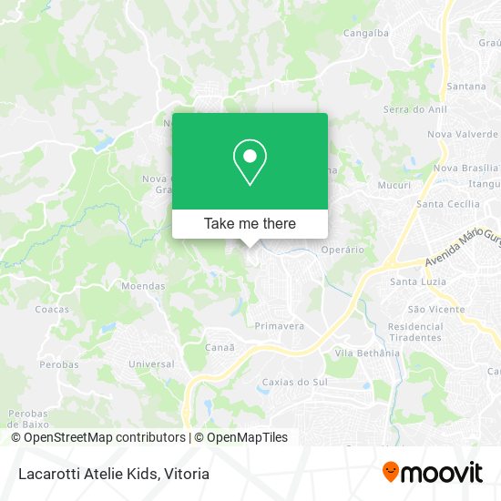Lacarotti Atelie Kids map