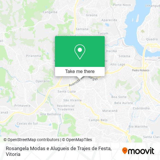 Rosangela Modas e Alugueis de Trajes de Festa map