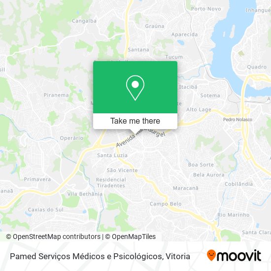 Pamed Serviços Médicos e Psicológicos map