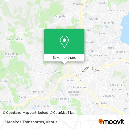 Medeiros Transportes map