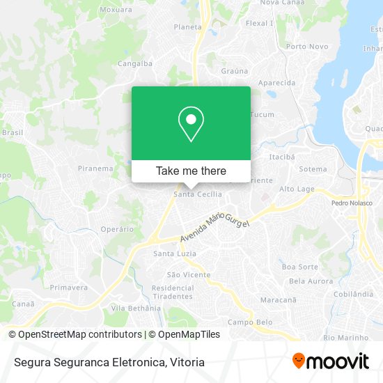Segura Seguranca Eletronica map