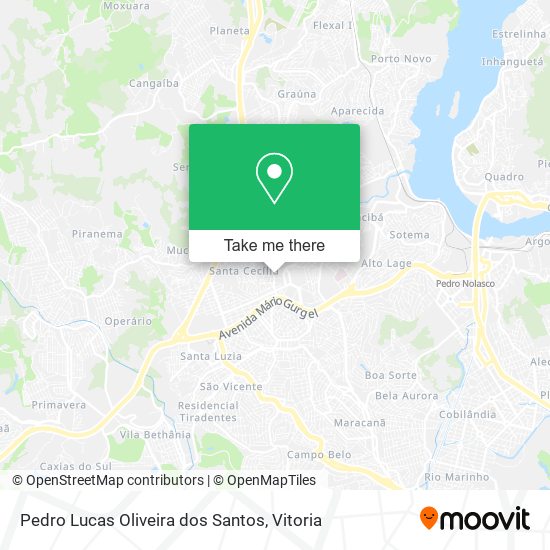 Mapa Pedro Lucas Oliveira dos Santos