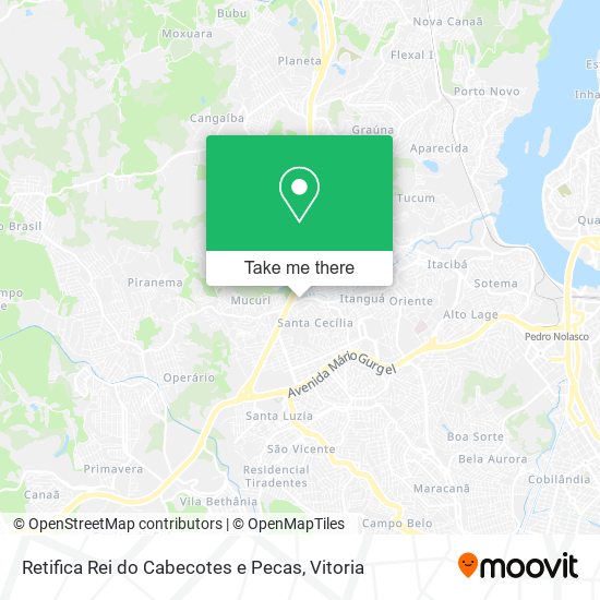 Retifica Rei do Cabecotes e Pecas map