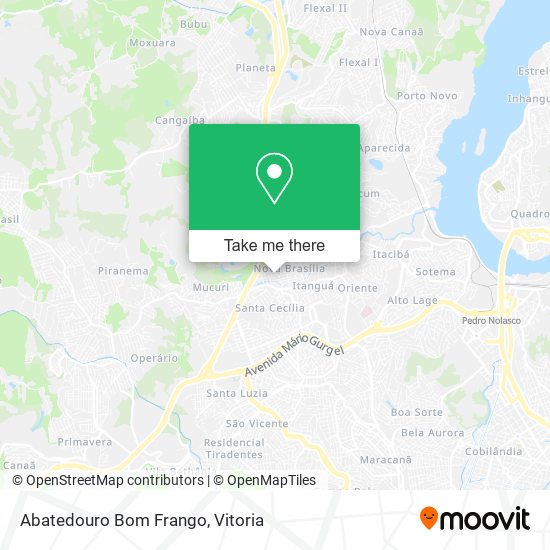Abatedouro Bom Frango map