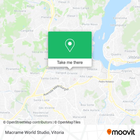 Macrame World Studio map