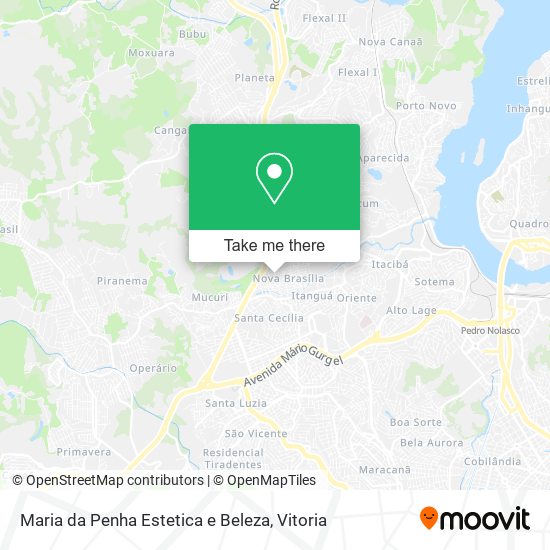 Maria da Penha Estetica e Beleza map