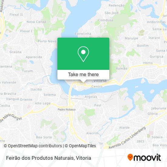 Feirão dos Produtos Naturais map