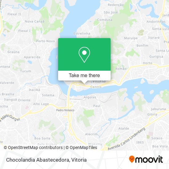 Chocolandia Abastecedora map