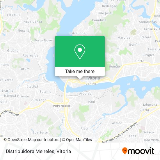 Distribuidora Meireles map