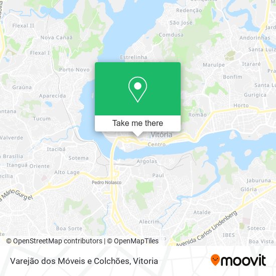 Varejão dos Móveis e Colchões map