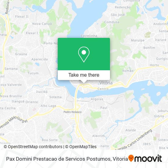 Pax Domini Prestacao de Servicos Postumos map