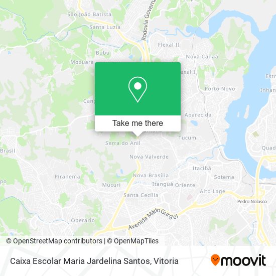 Mapa Caixa Escolar Maria Jardelina Santos