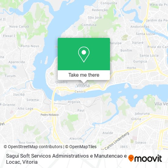 Sagui Soft Servicos Administrativos e Manutencao e Locac map