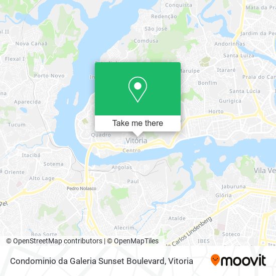 Condominio da Galeria Sunset Boulevard map