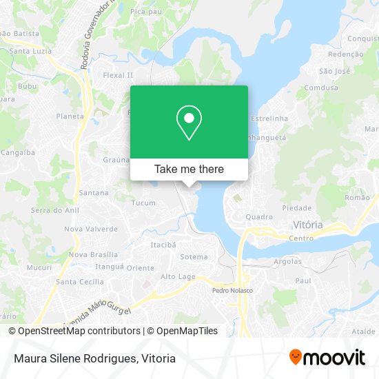 Maura Silene Rodrigues map