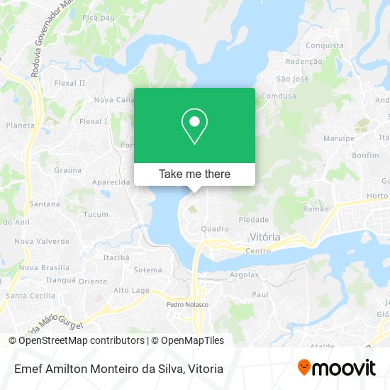 Emef Amilton Monteiro da Silva map