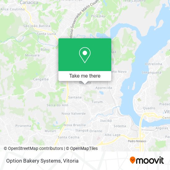 Option Bakery Systems map