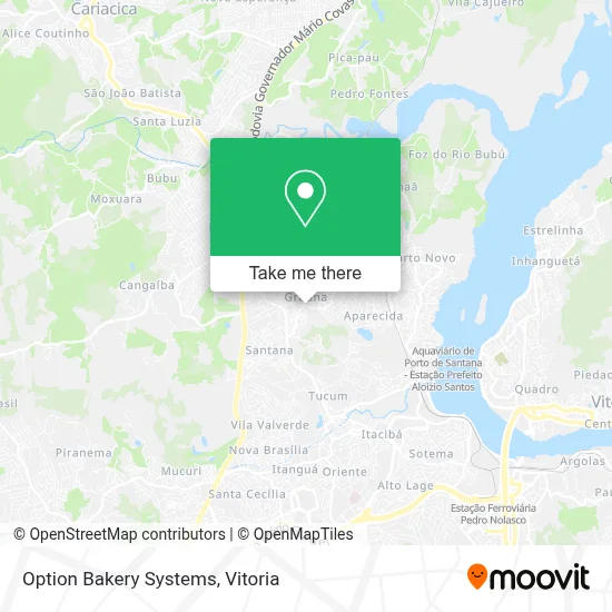 Option Bakery Systems map