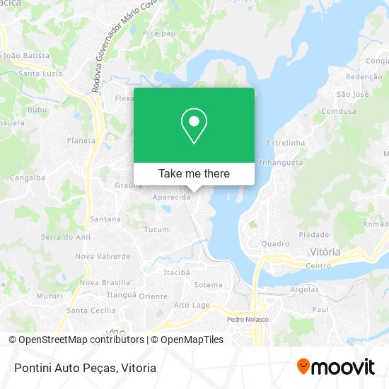 Pontini Auto Peças map
