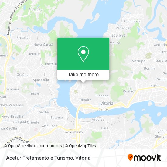 Acetur Fretamento e Turismo map
