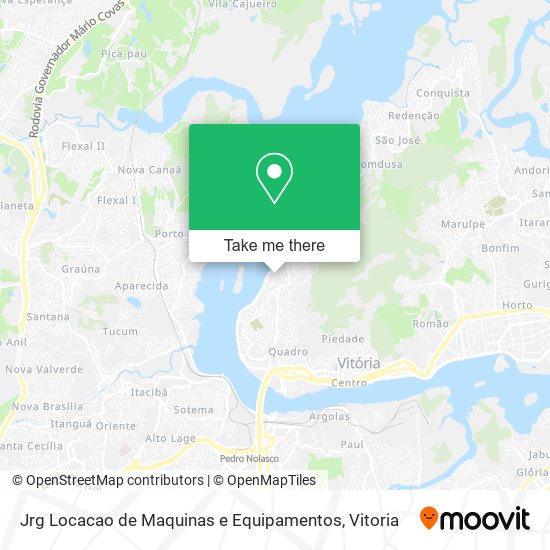 Jrg Locacao de Maquinas e Equipamentos map