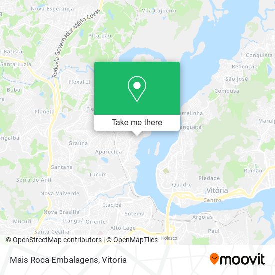 Mais Roca Embalagens map