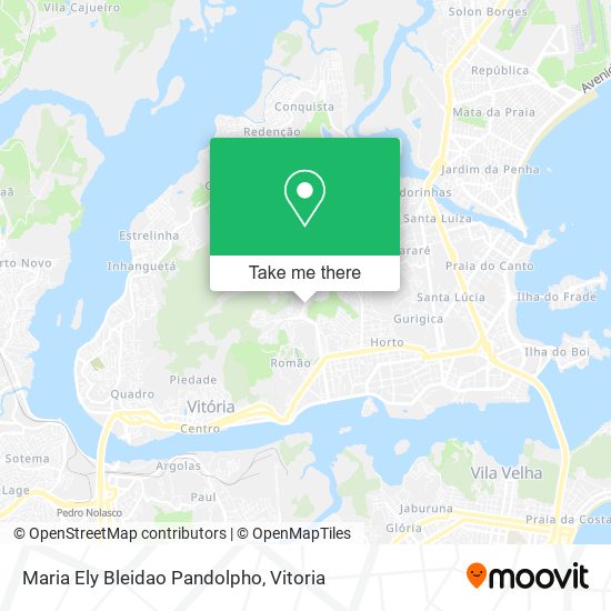 Maria Ely Bleidao Pandolpho map
