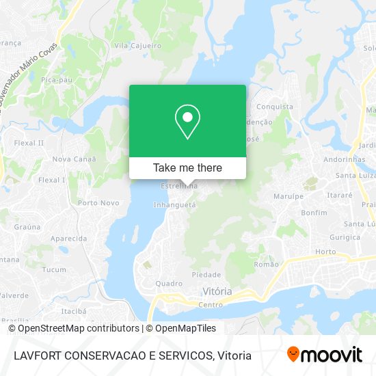 LAVFORT CONSERVACAO E SERVICOS map