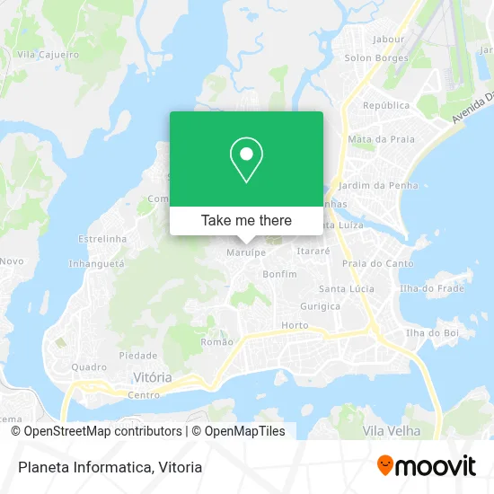 Planeta Informatica map