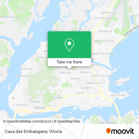 Casa das Embalagens map