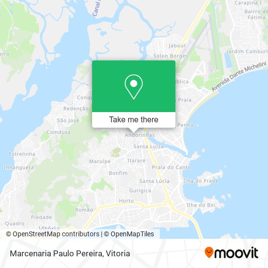 Marcenaria Paulo Pereira map