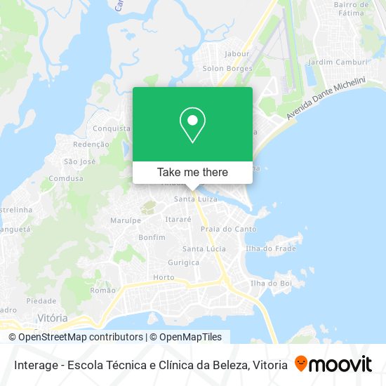 Mapa Interage - Escola Técnica e Clínica da Beleza