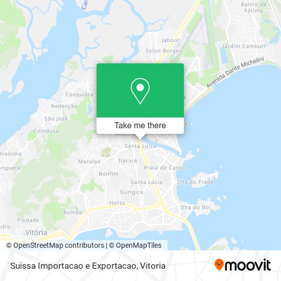 Suissa Importacao e Exportacao map