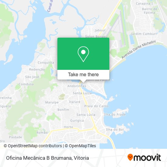 Oficina Mecânica B Brumana map