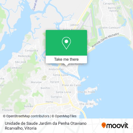 Unidade de Saude Jardim da Penha Otaviano Rcarvalho map