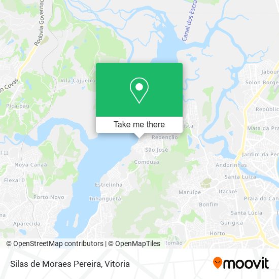 Silas de Moraes Pereira map
