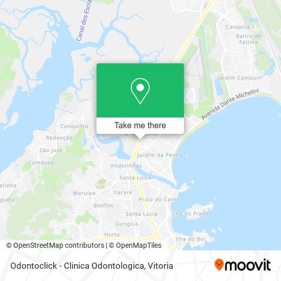 Mapa Odontoclick - Clinica Odontologica