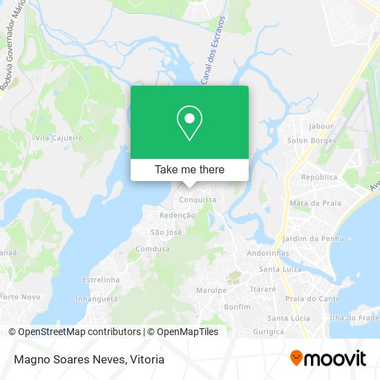 Magno Soares Neves map