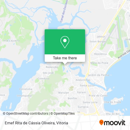 Emef Rita de Cássia Oliveira map
