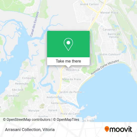 Arrasani Collection map