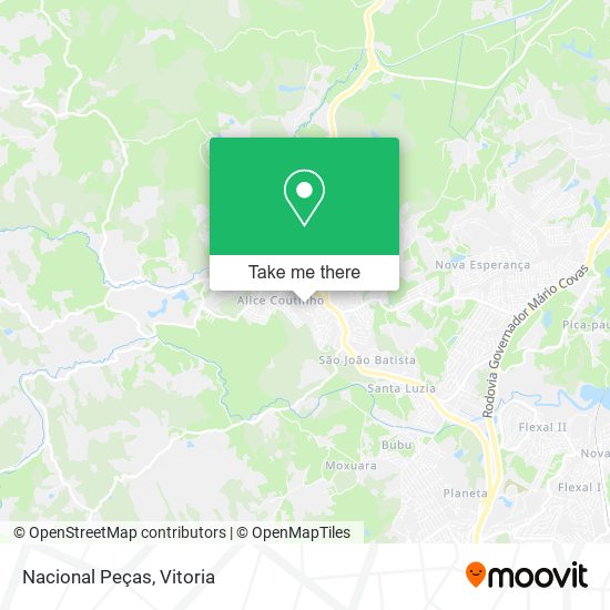Nacional Peças map