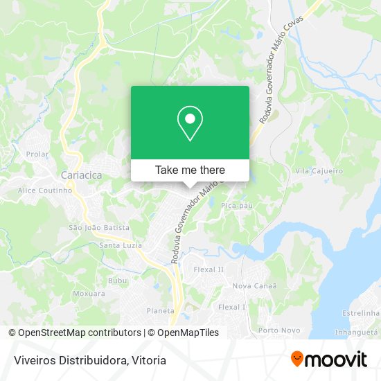 Viveiros Distribuidora map