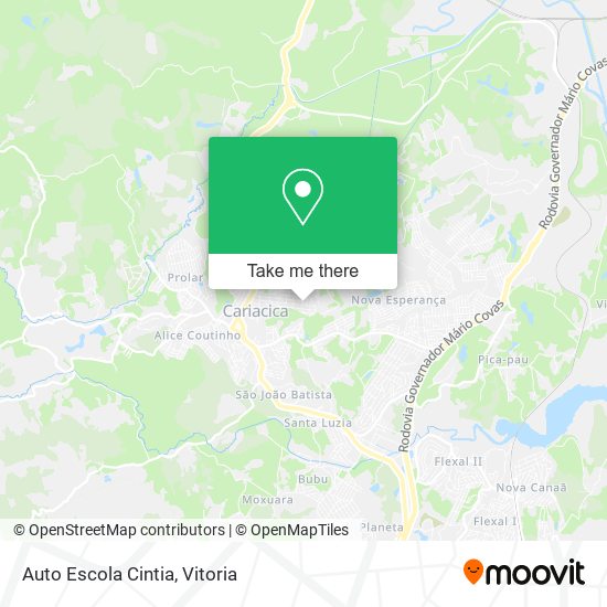 Auto Escola Cintia map