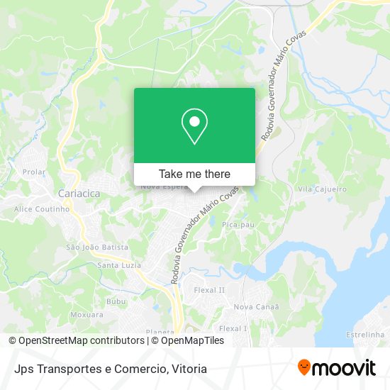 Jps Transportes e Comercio map