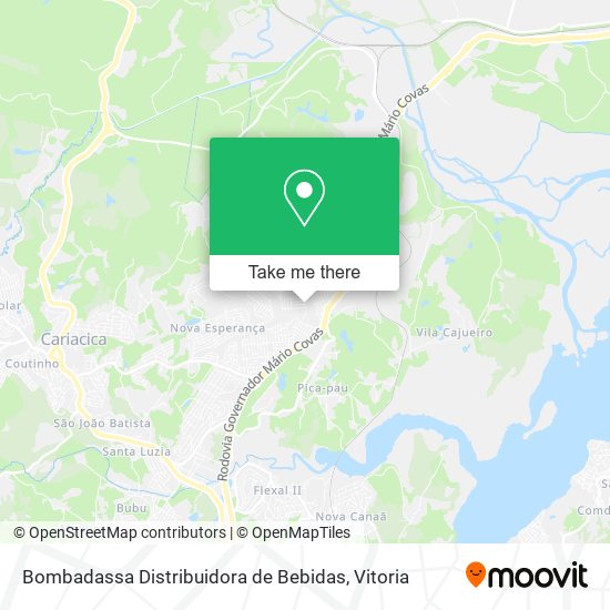 Bombadassa Distribuidora de Bebidas map