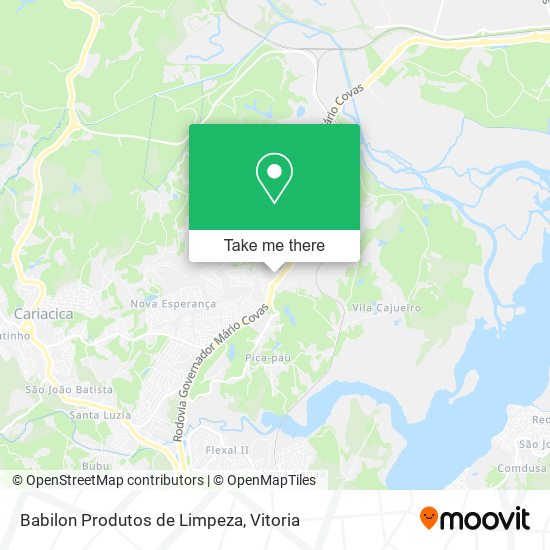 Babilon Produtos de Limpeza map