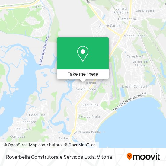 Roverbella Construtora e Servicos Ltda map