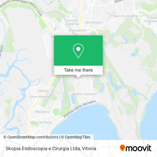 Skopia Endoscopia e Cirurgia Ltda map